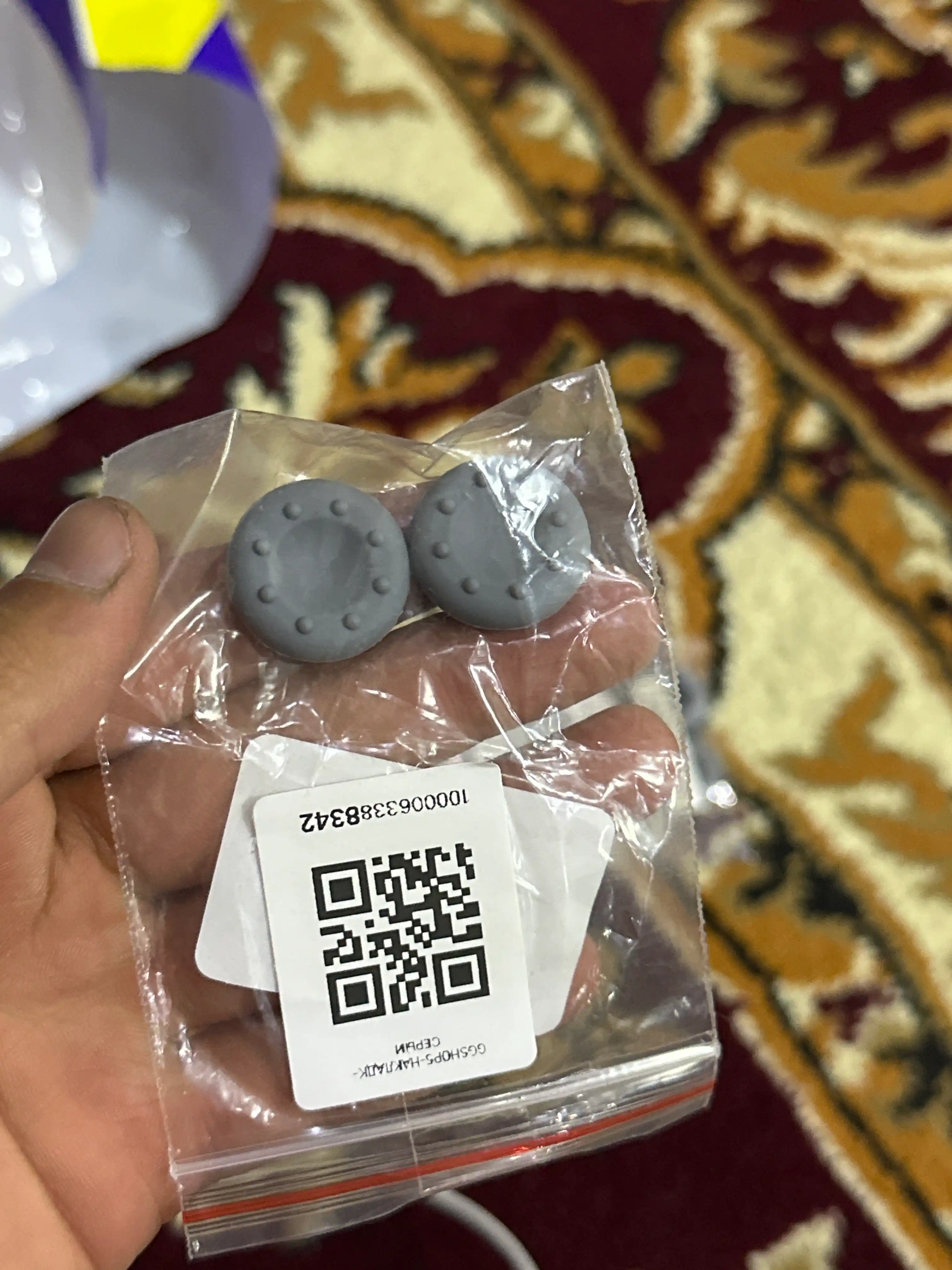 PS5 DualSense stik qoplamalari silikon joystick caps himoya