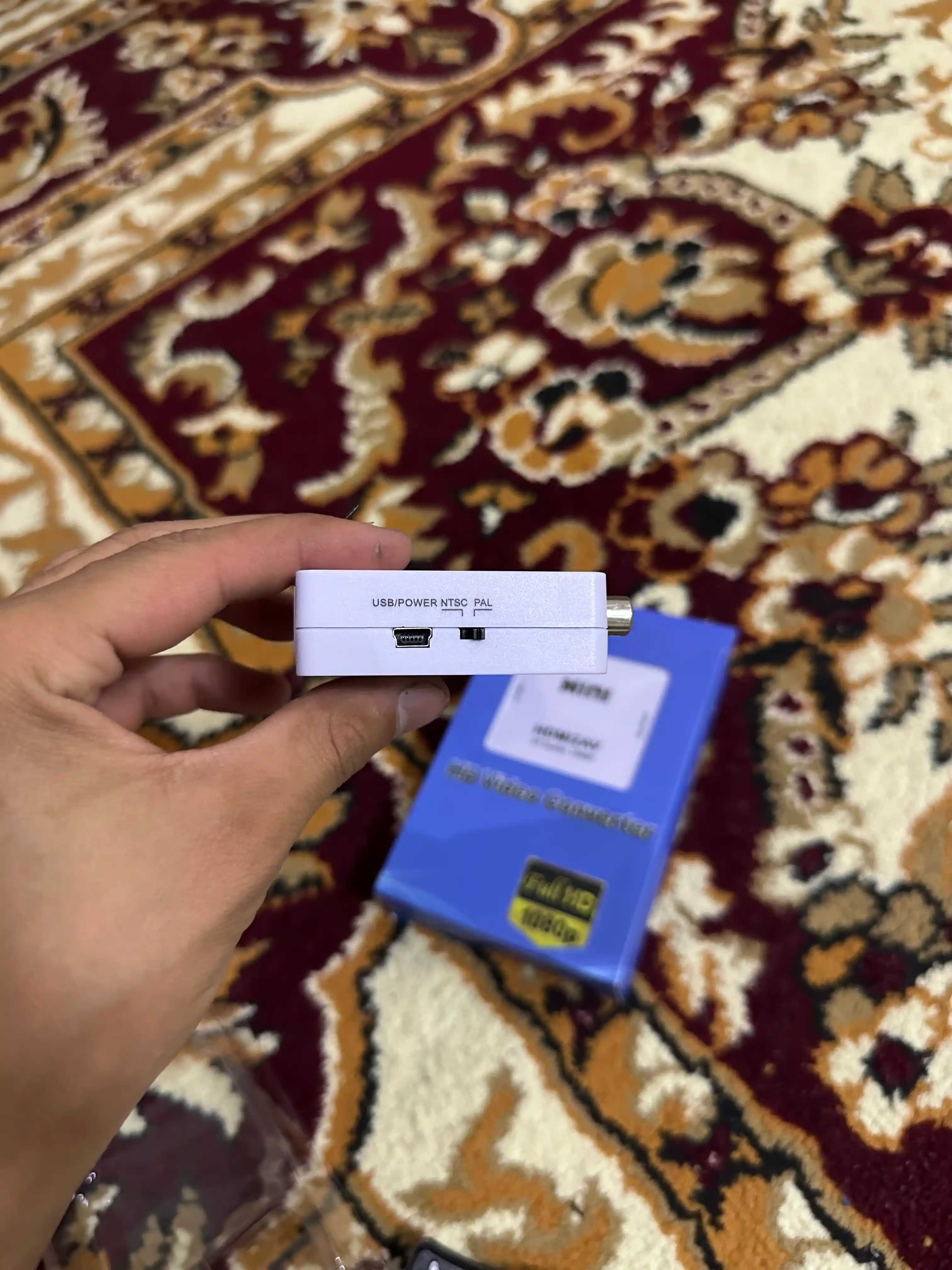 HDMI dan AV (RCA) ga va AV dan HDMI ga konverter, video adapter