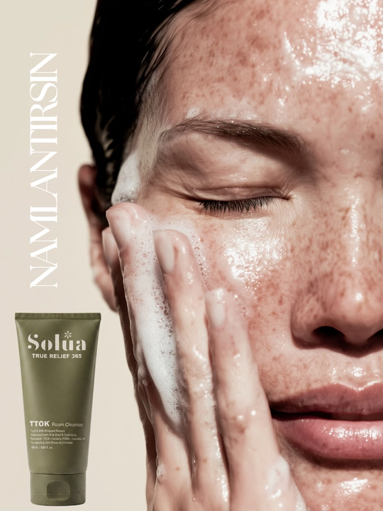 SOLUA TTOK Foam Cleanser, пенка для умывания чувствительной кожи, 150 м