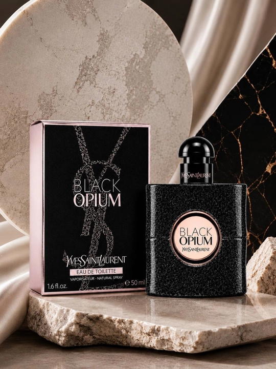 Black Opium Eau de Parfum ayollar atiri, uzoq saqlanuvchi premium hid, 50 ml