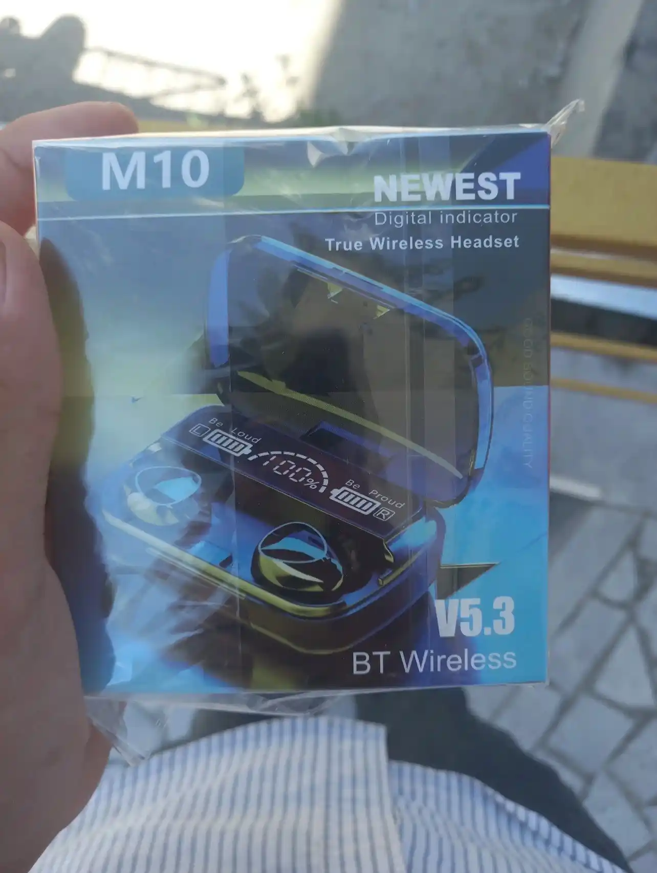 M10, M19, M20, M90 Powerbank 3500 mA/soat va Bluetooth 5.3 simsiz quloqchinlar