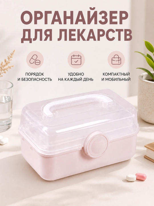 Dorilar qutisi uchun organayzer - 