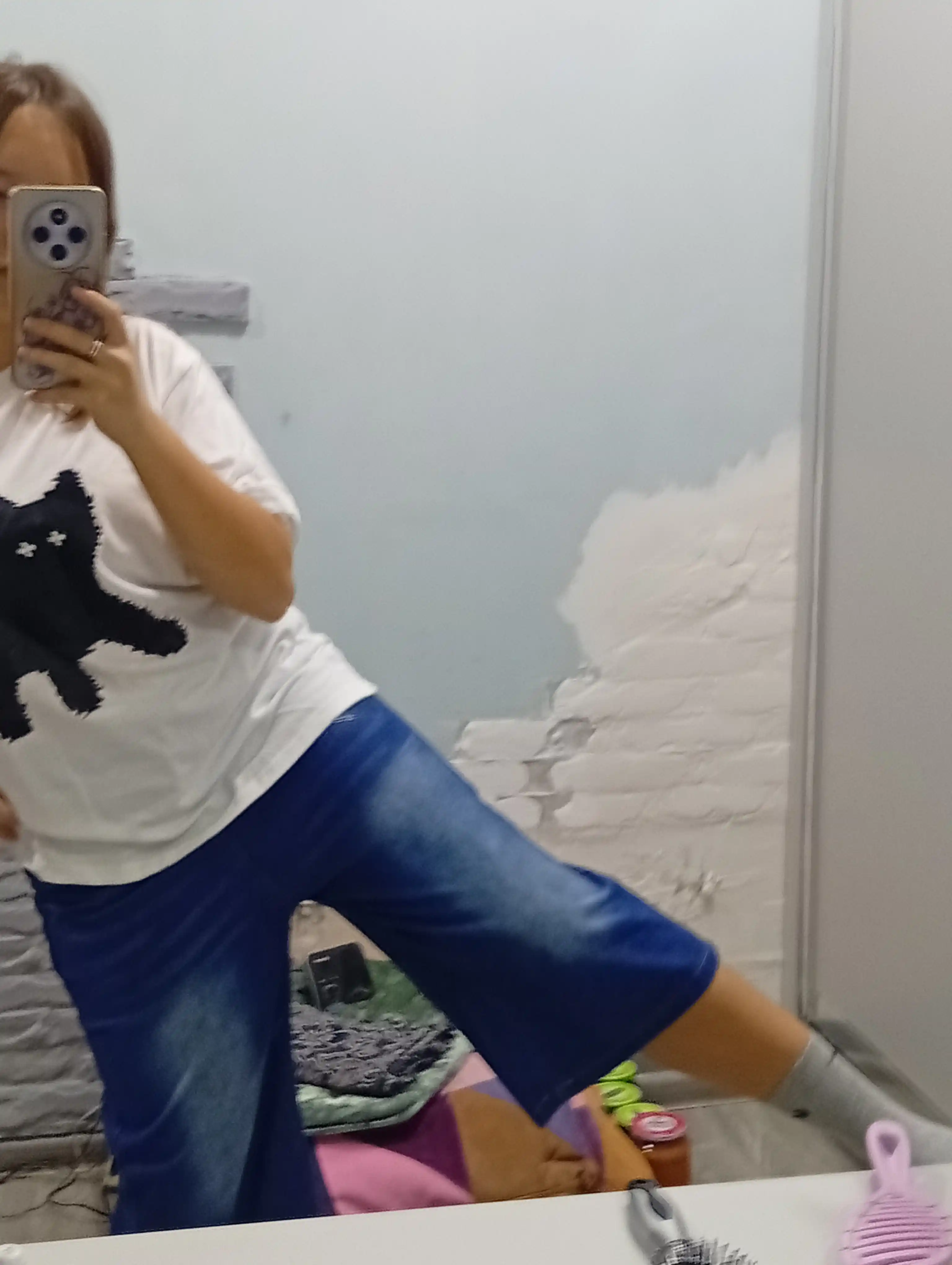 TAYNA Шорты джинсовые, мужские, женские, повседневные, baggy, оверсайз, Y2K, 100% хлопок