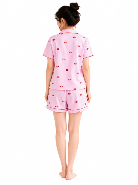 Ayollar uchun paxtali pijama to‘plami, yumshoq, qulay, 46-52 razmer