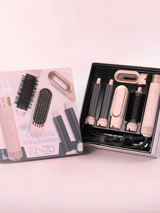 Professional fen Styler, ENZO Styler fen, 6 tasi 1 da soch turmaklagichi - 