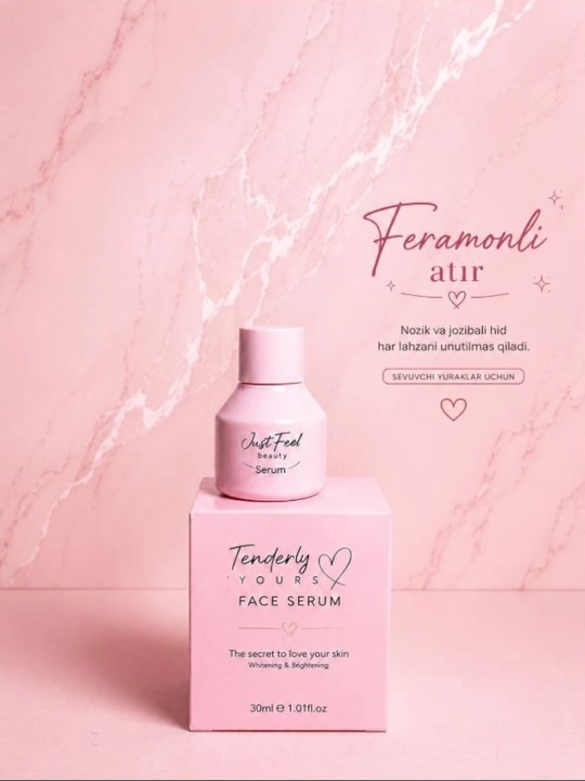 Ayollar va qizlar uchun feromonli atir, 30 ml