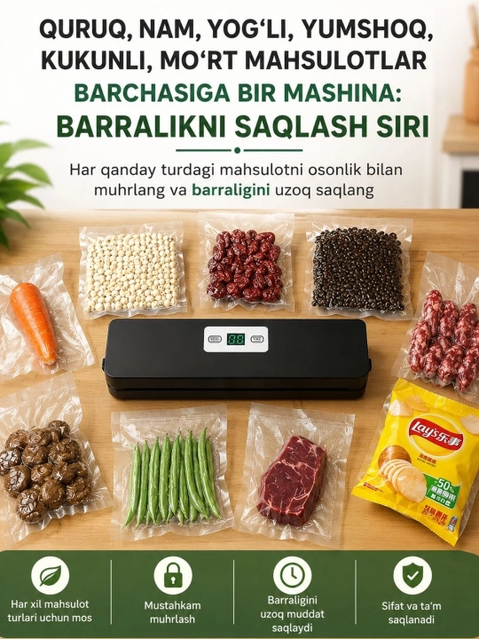 Вакуумный упаковщик - 