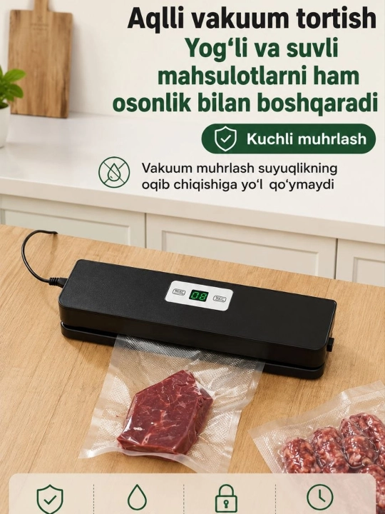 Вакуумный упаковщик