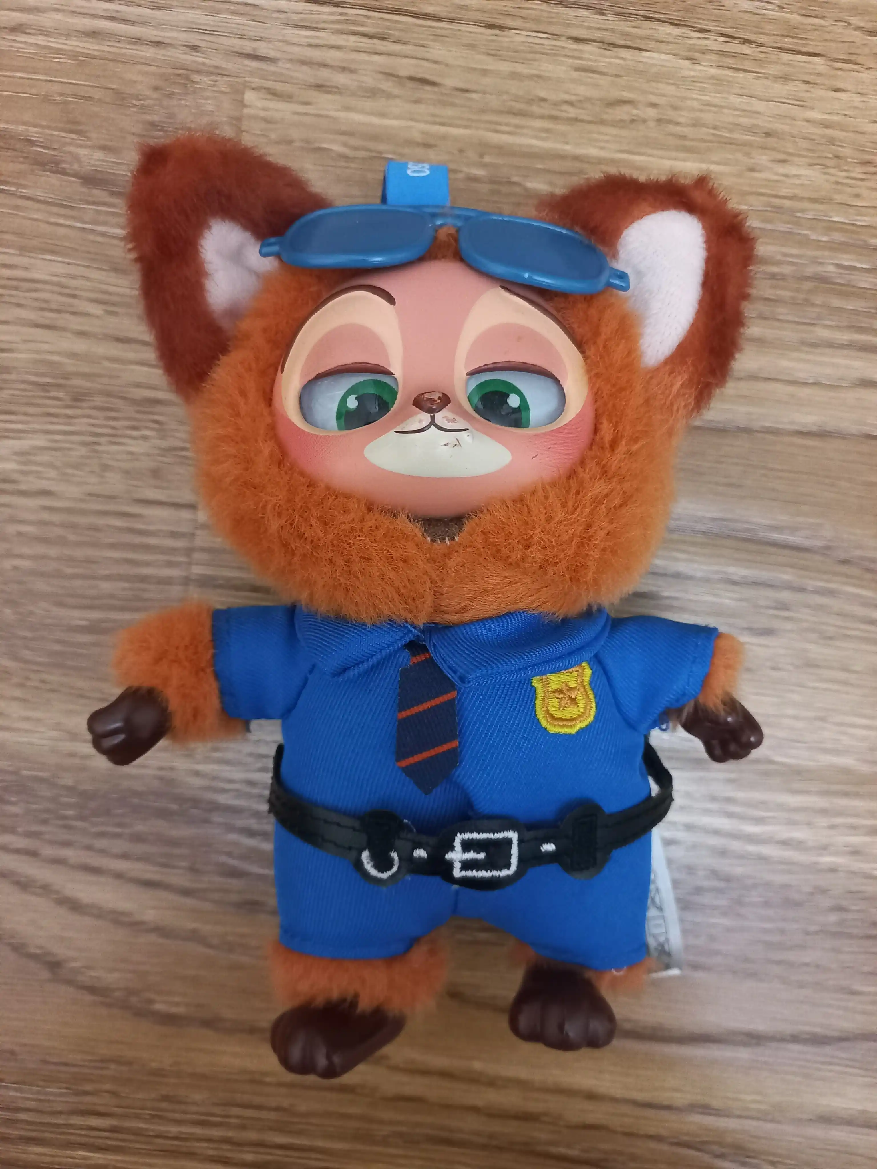 Zootopia Disney MINISOdan kolleksion yumshoq o‘yinchoq-brelok