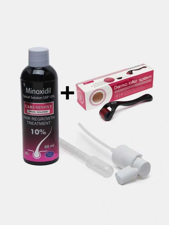 Soqol va soch o'sishi uchun vositasi Minoxidil, 10%, 60 ml