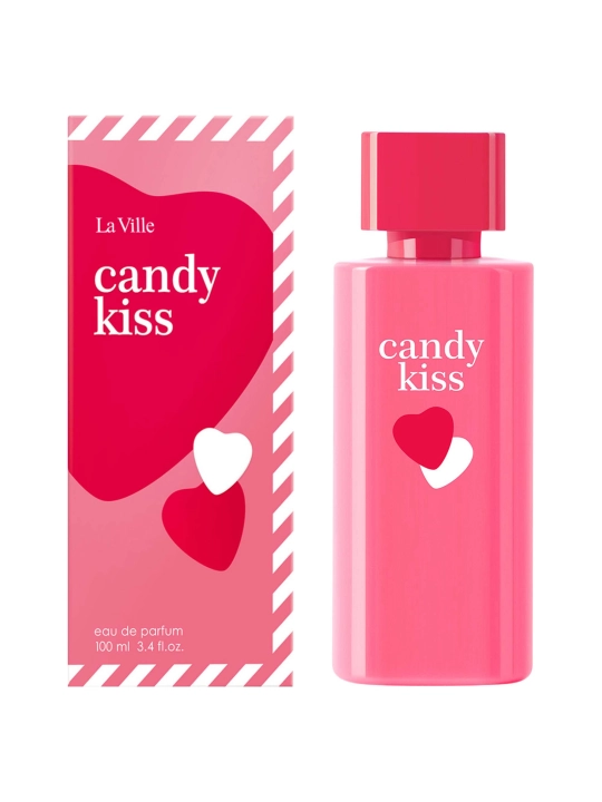 DILIS Ayollar uchun La Ville Candy Kiss parfyumeriya suvi, 100 ml
