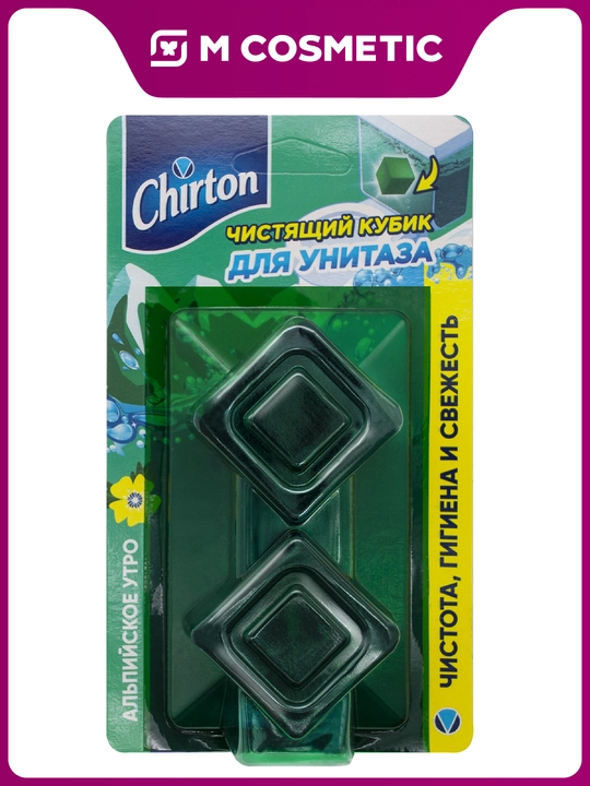 CHIRTON Alp tongi Unitaz uchun tozalovchi kubik, 100 g - 