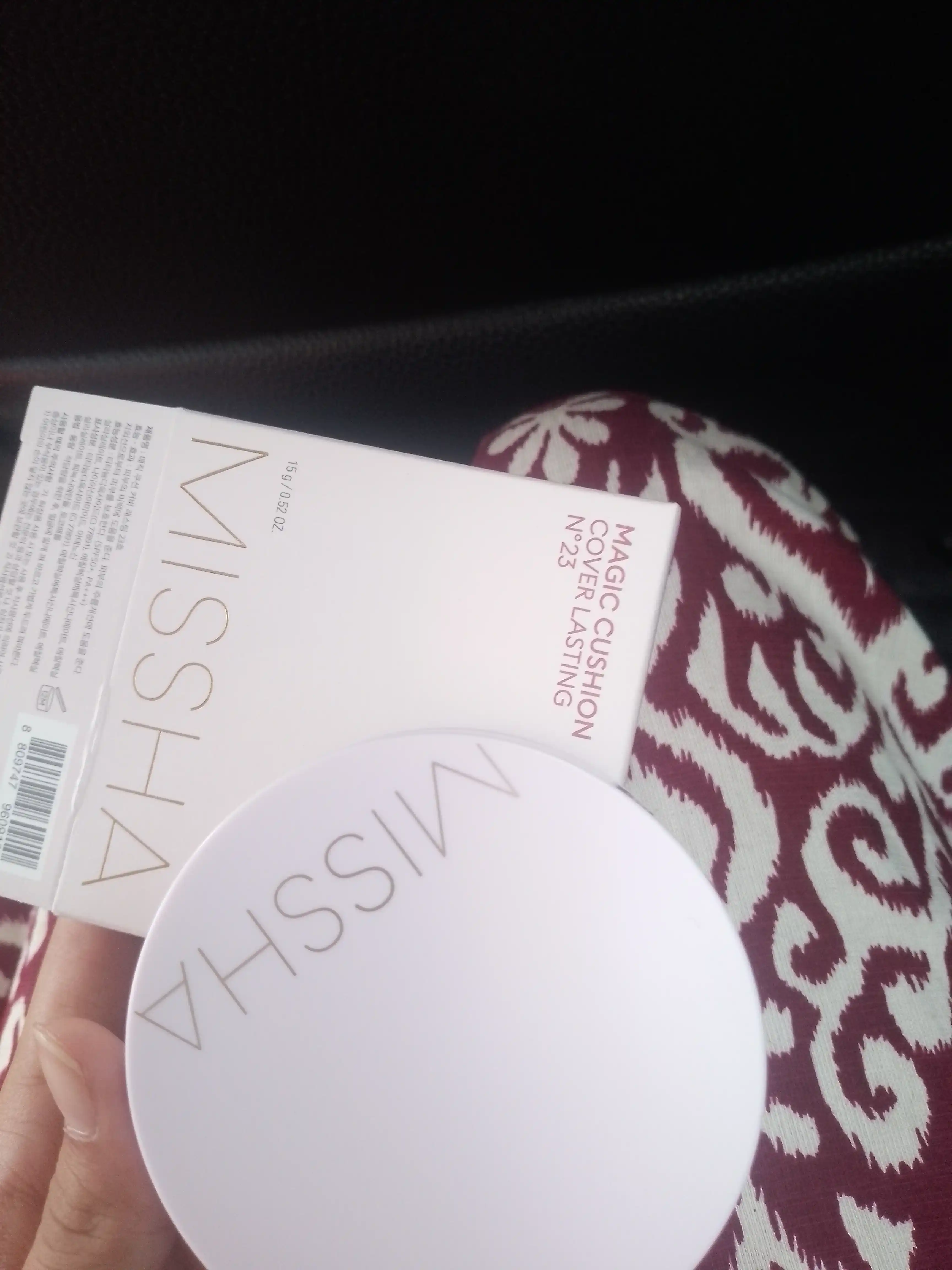 Tonal kushon Missha Magic Cushion Cover Lasting SPF50+ PA+++