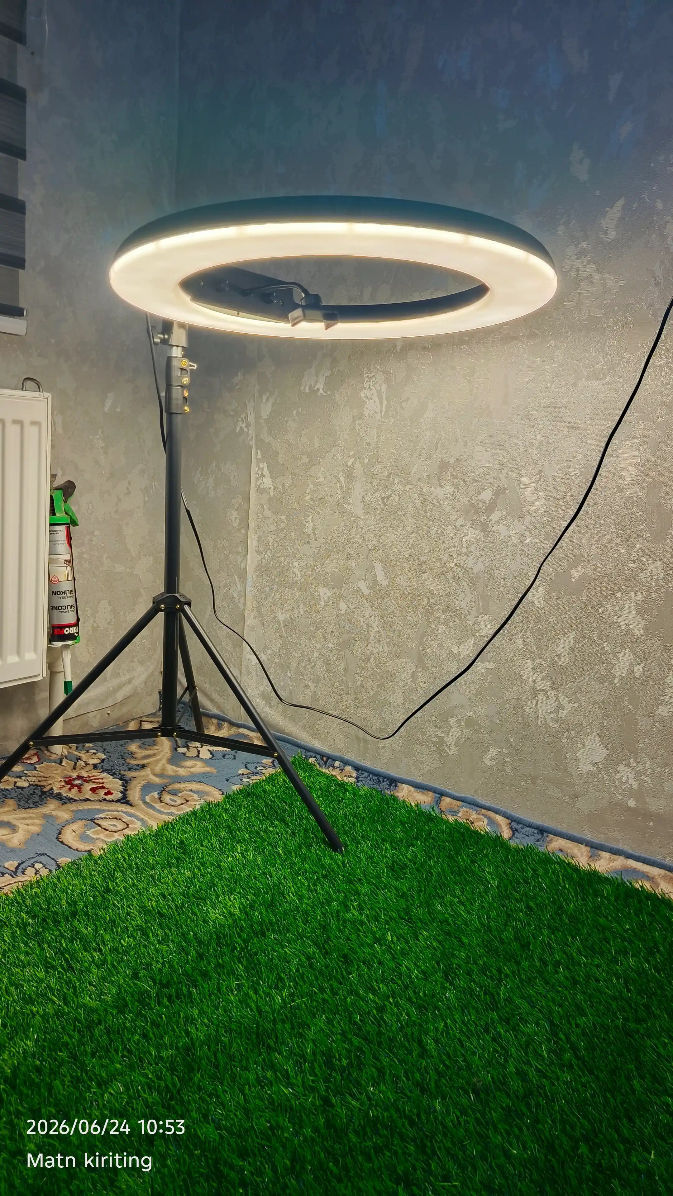 Селфи-лампа кольцевая со штативом — RGB LED подсветка, модели NP-14 / NP-18 / NP-21