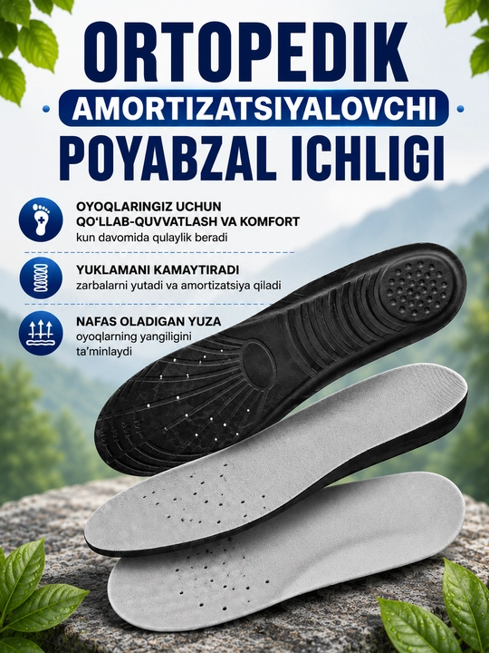 Amortizatsion taglikchalar 38-42 razmer