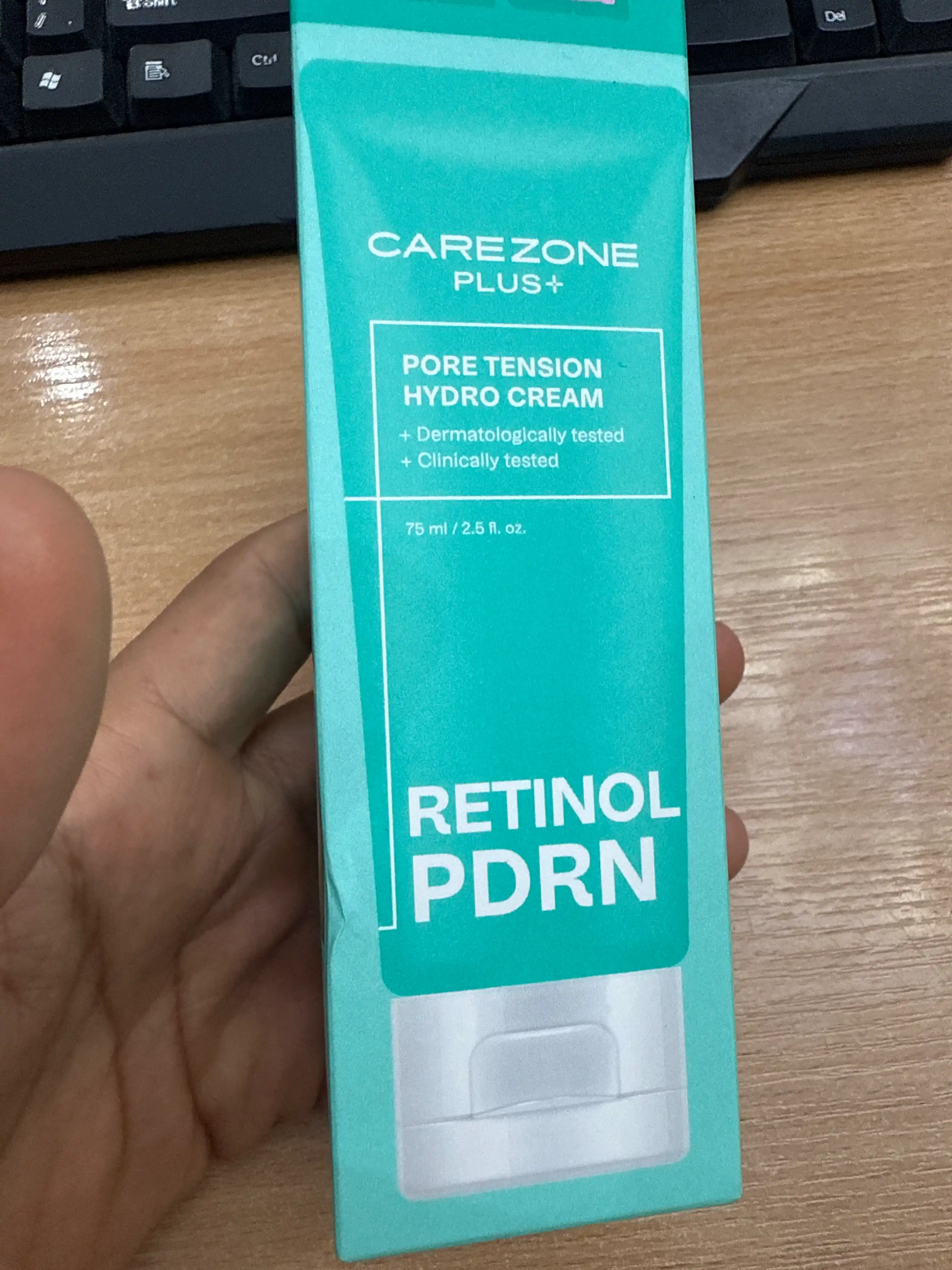 Увлажняющий крем для упругости пор LG Carezone Plus PDRN, 75 мл