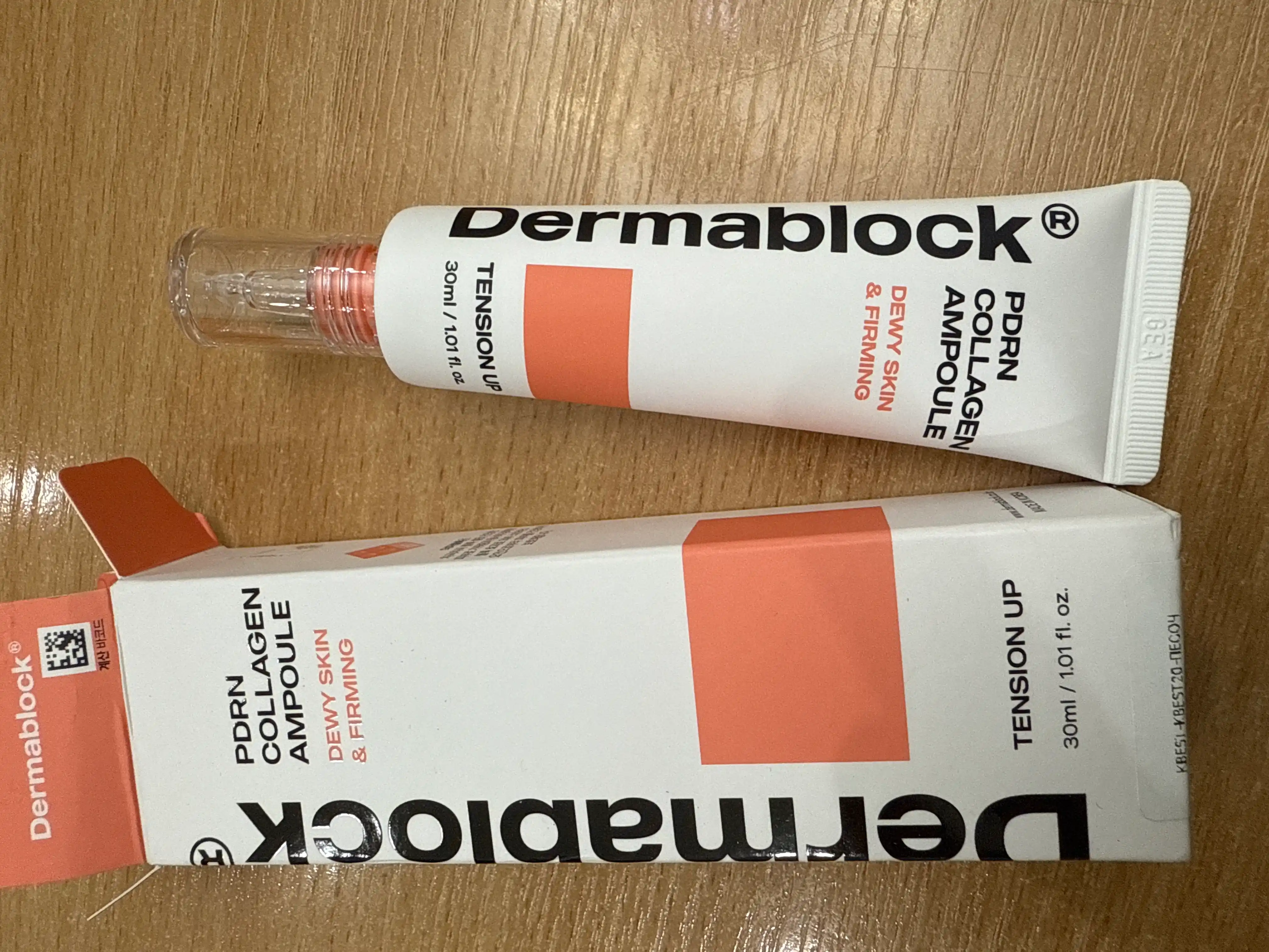 Dermablock ампула для лица с PDRN и коллагеном для сияния кожи, 30 мл