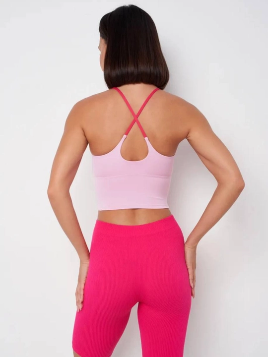 Yuqori sport, ayollar, fitnes, yoga, yugurish, yozgi, asosiy, qisqartirilgan mayka