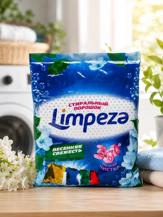 Kir yuvish kukuni "LIMPEZA" (qo'lda yuvish uchun), 900 g - 