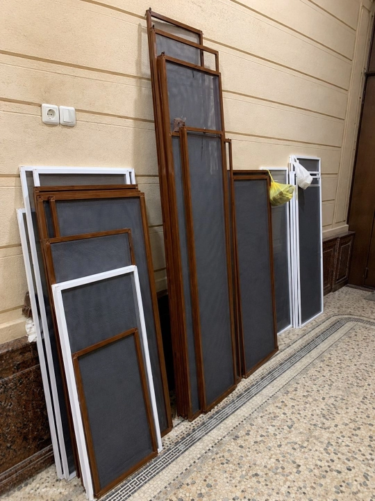 Прочное полотно для москитных сеток для окон AKFA, пластиковых окон и алюминиевых рам