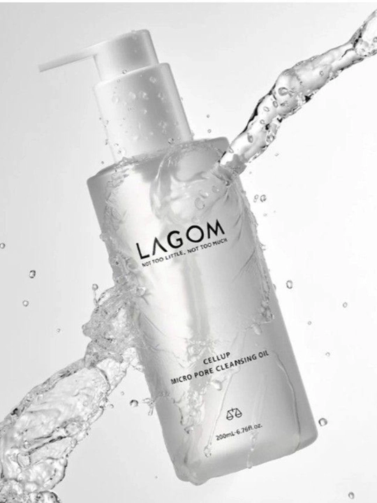 Lagom Micro Pore Cleaning Oil 200 ml - yuzni tozalash uchun gidrofil moy