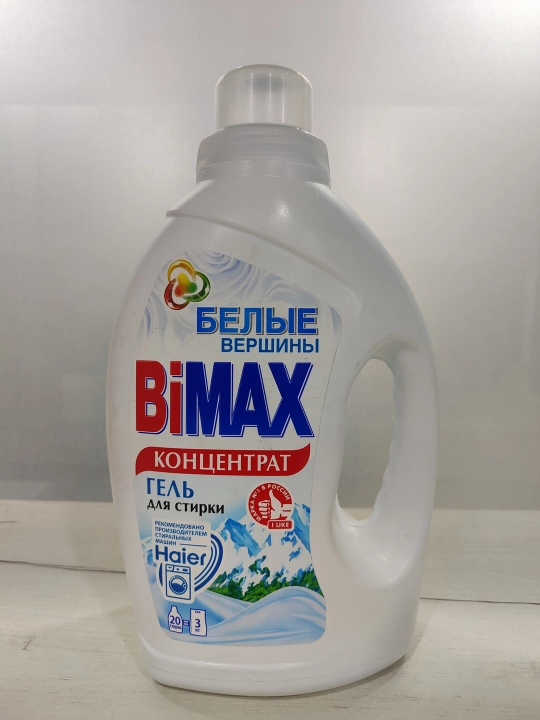 BiMax Oq cho‘qqilar kir yuvish geli 1300g - 