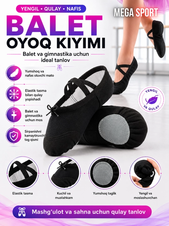 Balet cheshkalari raqs va badiiy gimnastika uchun, cheshkalar, 23-45
