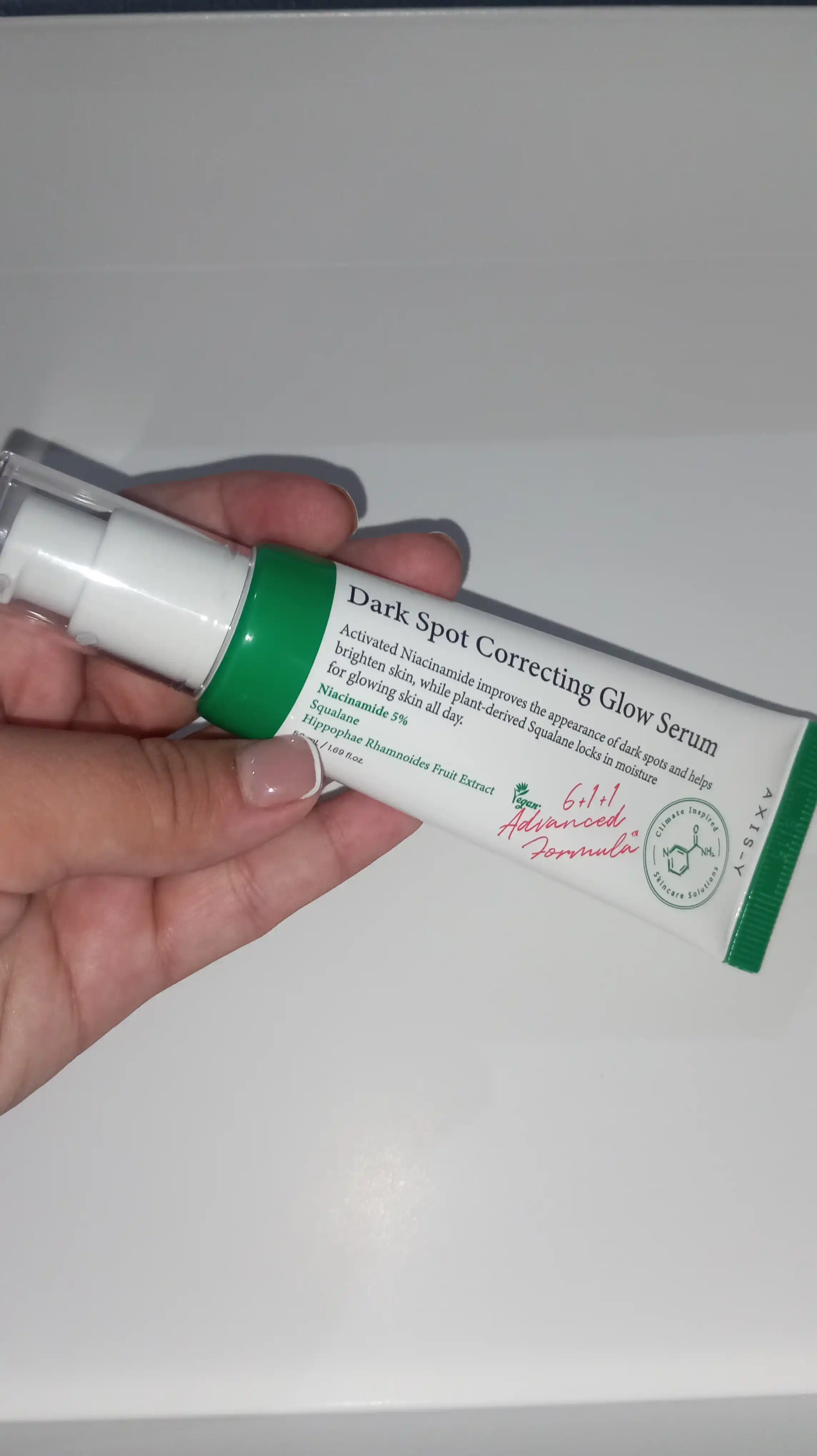 Axis-Y Dark Spot Correcting Glow Serum, 50 мл, Сыворотка для осветления пигментных пятен