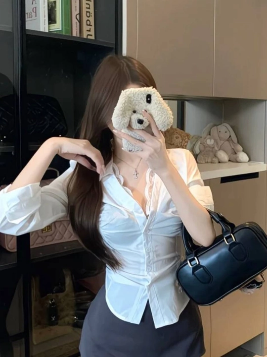 Ayollar uchun vintage uslubidagi kofta,elegant karset bluzka
