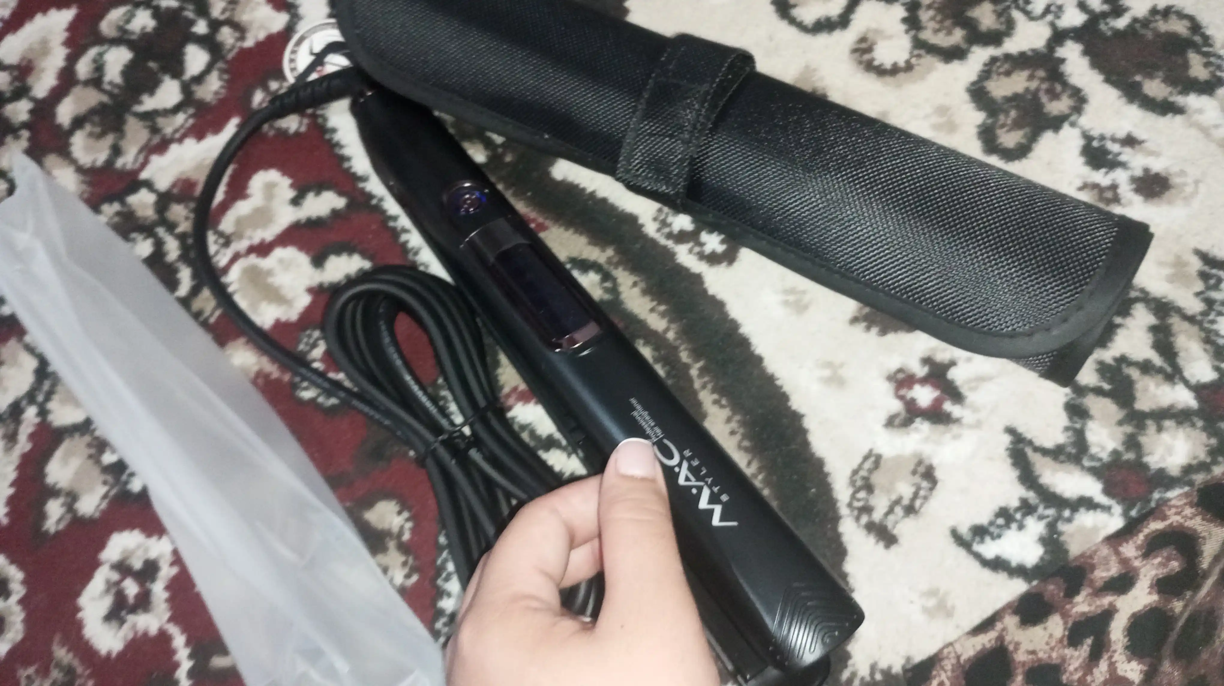 Профессиональный выпрямитель для волос MAC Styler MC-3082 со светодиодным дисплеем