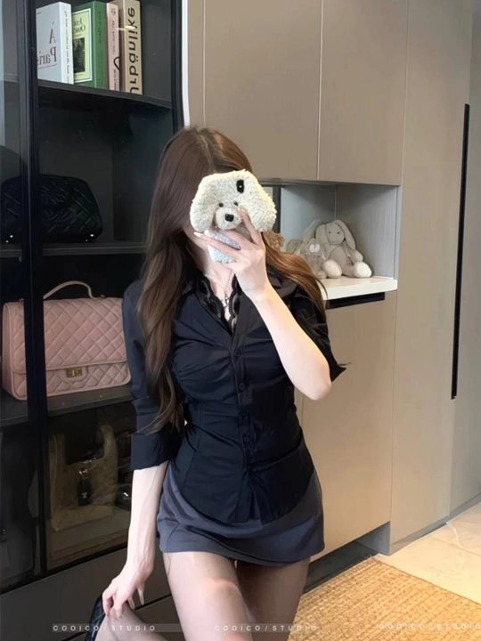 Ayollar uchun vintage uslubidagi kofta,elegant karset bluzka