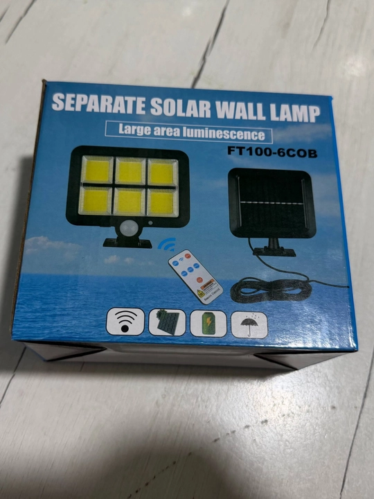 “SolarGuard 160” 30 Vt quvvatli quyosh energiyasi bilan ishlaydigan LED-proyektor.