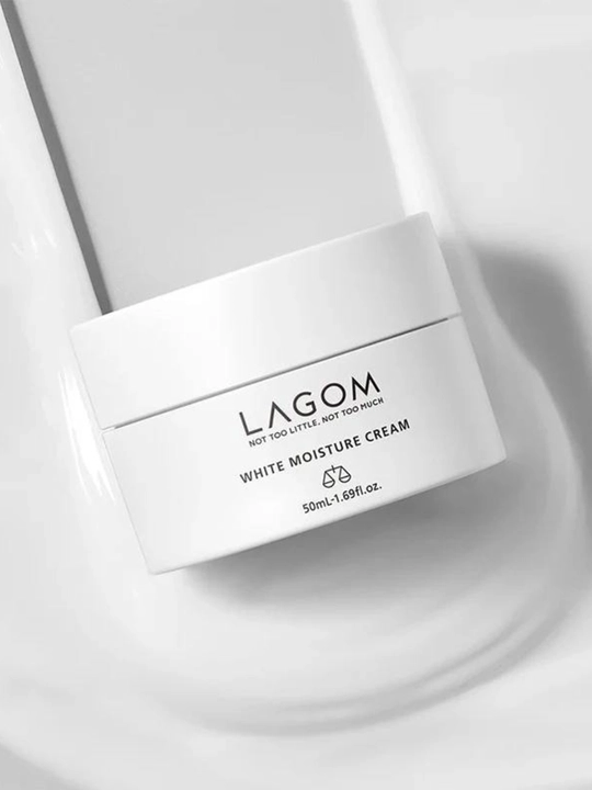 Lagom White Moisture Cream 50 ml  Korea – namlantiruvchi yuz kremi