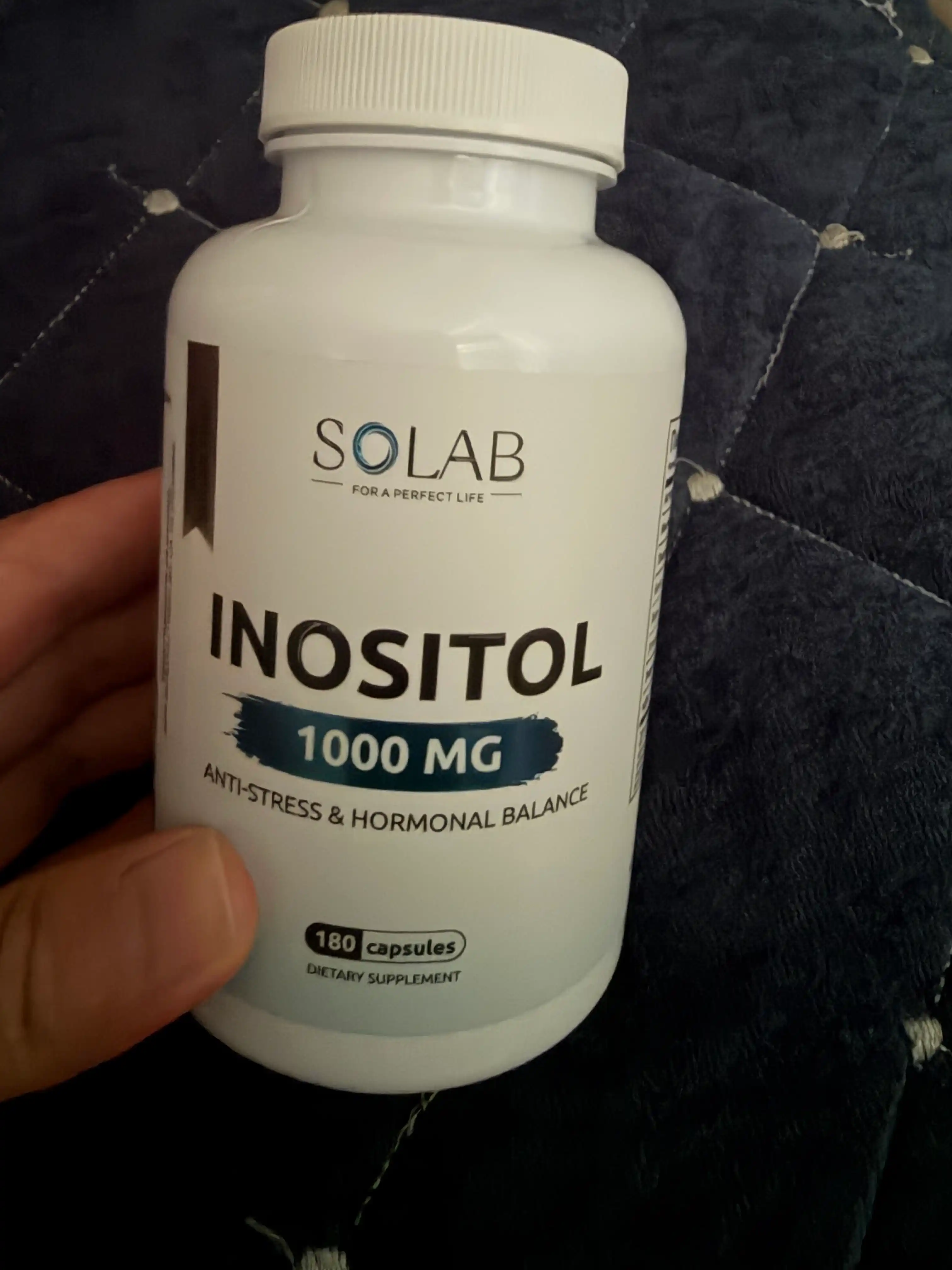 Инозитол, SOLAB, 180 капсул