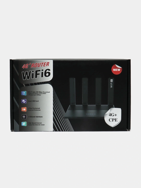 4G+ WIFI6 ONXT CPE-906-E SIM-karta orqali Ishlaydigan router