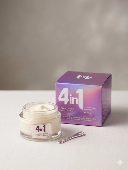 4 in 1 yuz kremi namlantiruvchi, keramidli va parvarish qiluvchi, 100 ml - 
