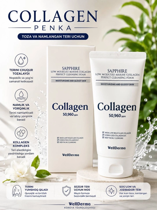 Wellderma yuz tozalash penkasi - 