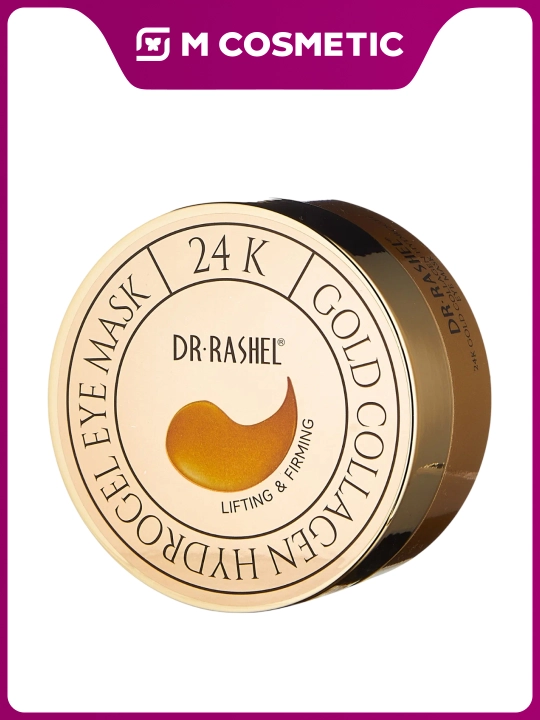 DR.RASHEL Патчи для глаз гидрогелевые 24K Gold Collagen, 60 шт - 
