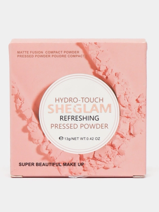 Fiksator, makiyaj uchun pudra Sheglam Hydro - Touch Refreshing Pressed Powder, 13 gr