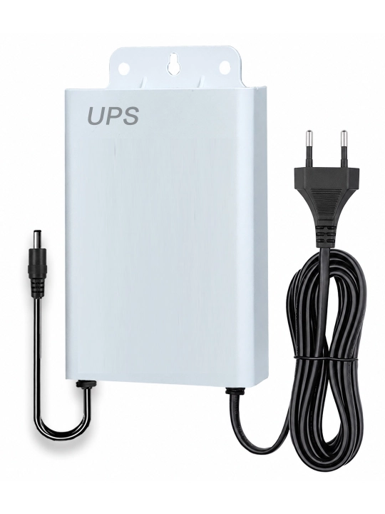 Mini UPS 12 V 1,5 A marshrutizator ONU va kuzatuv kamerasi uchun bitta chiqish