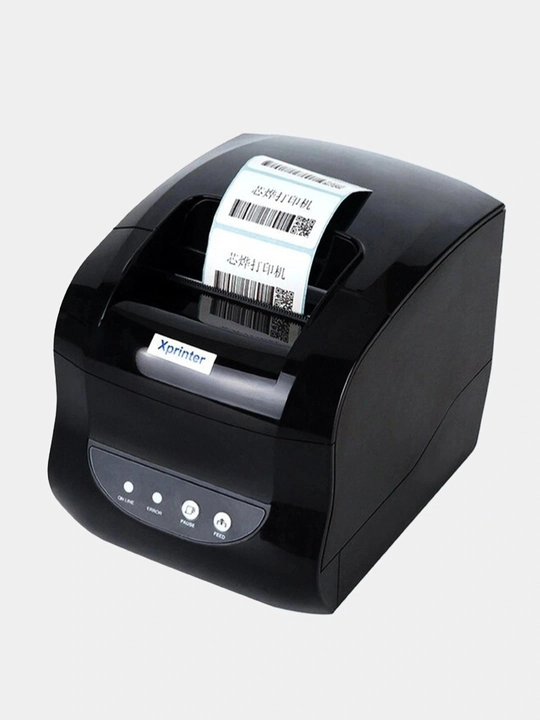 Термопринтер этикеток и для чека Xprinter XP-365B, 80 мм, 127 мм/s USB