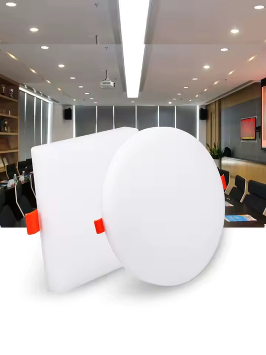 LED, panel, TESS Luna 18W R- Dumaqoq 3CCT-3 xil rang yonish, ichki o‘rnatiladigan