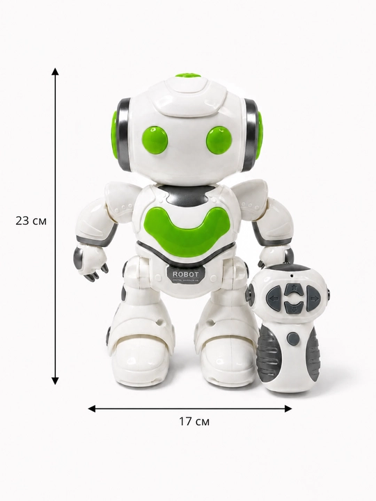 Interaktiv robot o‘yinchoq, bolalar uchun o‘yinchoq, pultli robot, radio boshqaruvli robot
