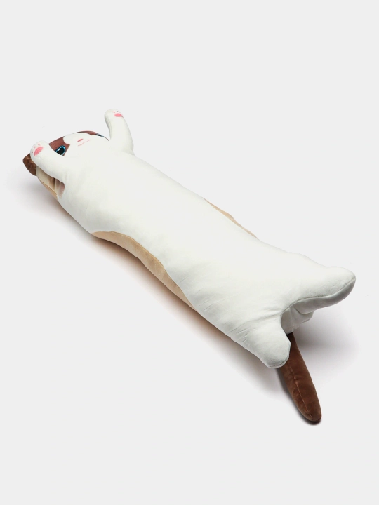 Мягкая игрушка-подушка кот-батон, собака хаски, панда, коала, гусеница, лиса