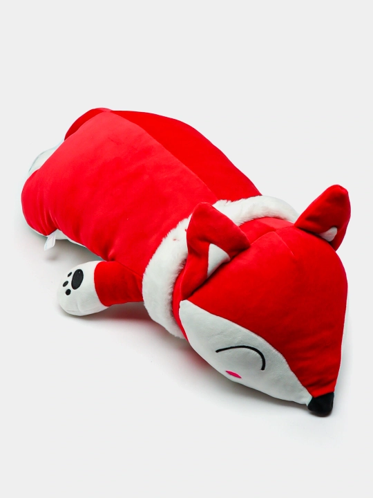 Мягкая игрушка-подушка кот-батон, собака хаски, панда, коала, гусеница, лиса