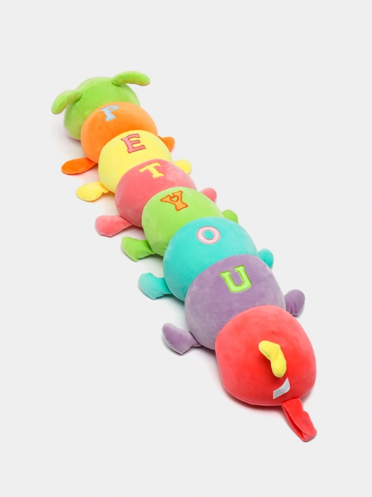 Мягкая игрушка-подушка кот-батон, собака хаски, панда, коала, гусеница, лиса