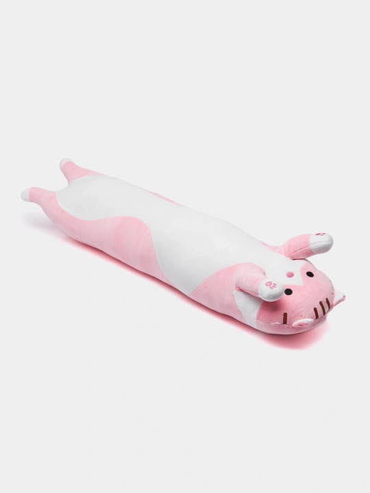 Мягкая игрушка-подушка кот-батон, собака хаски, панда, коала, гусеница, лиса