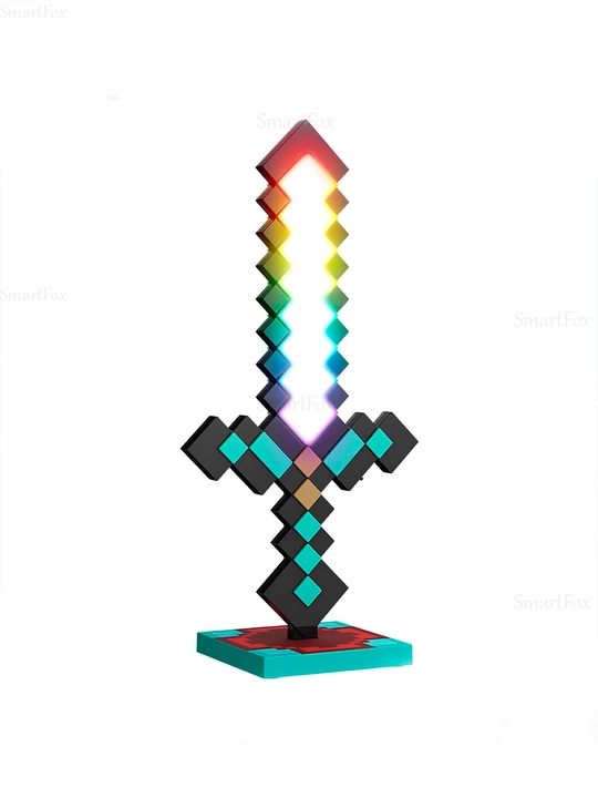 Yonadigan qilich samuray, bolalar uchun katana, qilichlar, Minecraft uchun o'yinchoq