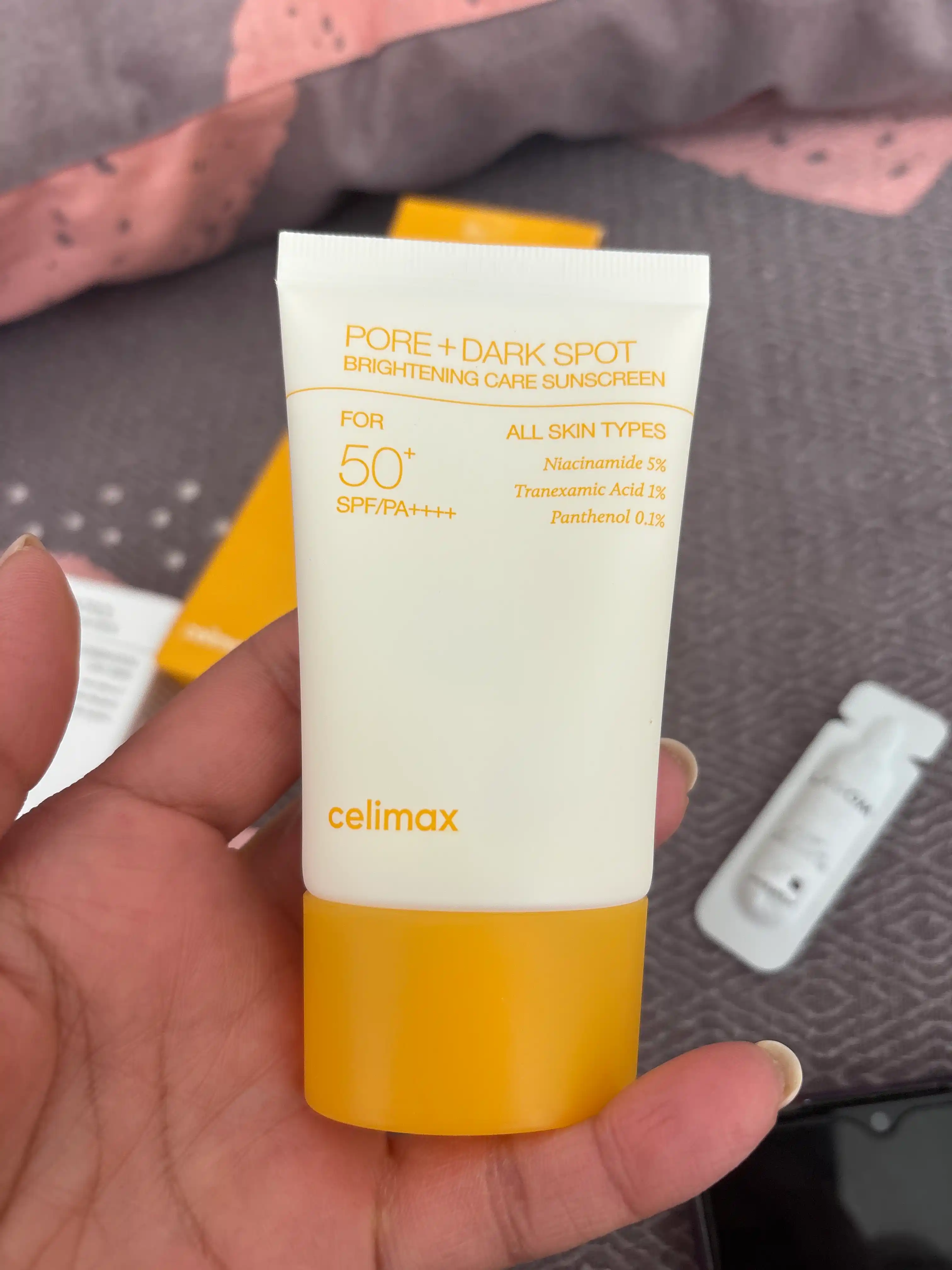 Quyoshdan himoyalovchi krem SPF 50+ PA++++ Celimax