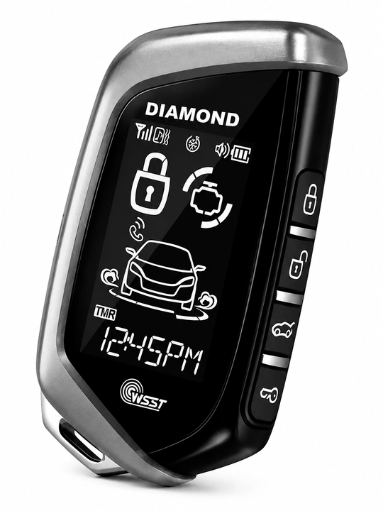 DIAMOND avtomobil signalizatsiyasi, masofadan boshqarish pulti
